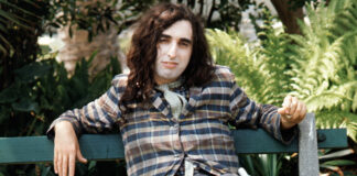 A portrait of American singer and musical archivist Tiny Tim